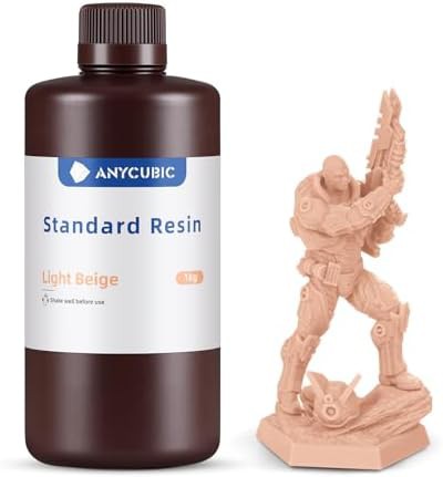 Light beige high precision uv resin