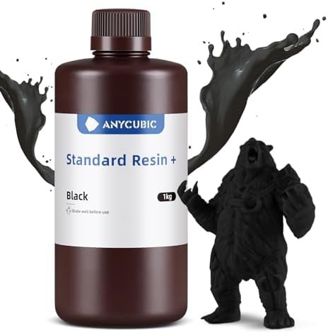 Black standard UV curing resin 1000g