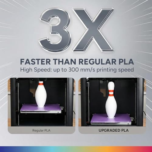 Black high speed PLA filament — photo 4