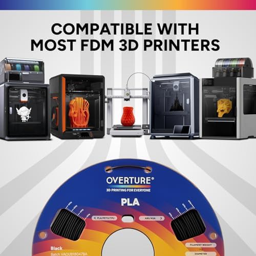 Black high speed PLA filament — photo 5