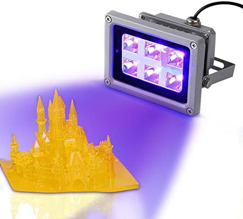 UV resin curing light for 3D prints