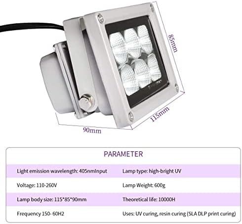 UV resin curing light for 3D prints — photo 3