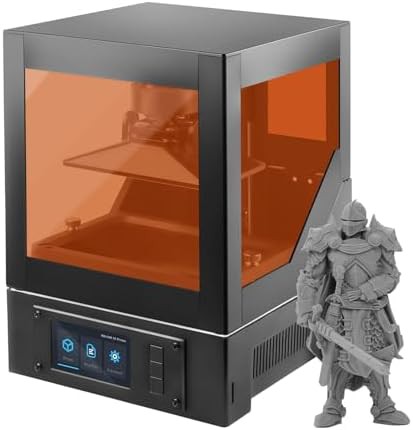 Mini resin printer with LCD screen
