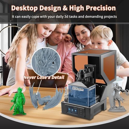 Mini resin printer with LCD screen — photo 4