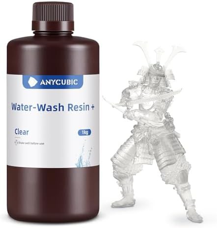 Water washable clear resin one kg
