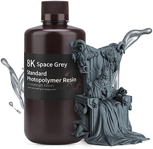 Space grey standard resin for 8K printing