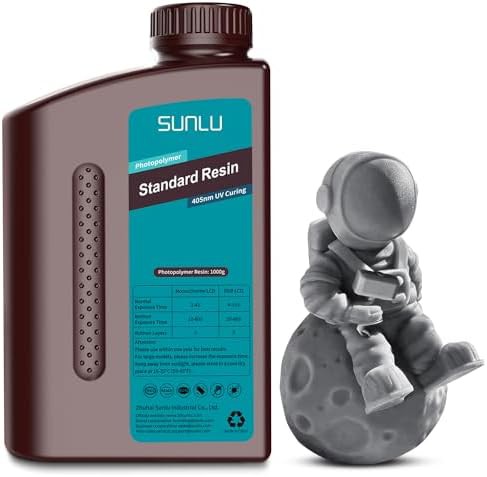 Dark grey standard high precision resin