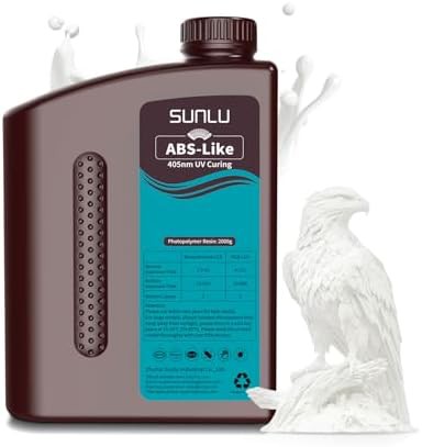 White abs-like high precision resin 2kg