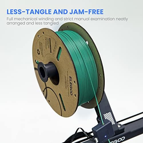 Black PLA filament two kilogram pack — photo 4