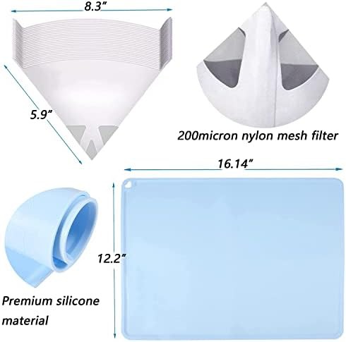 Resin filtering and handling tool set — photo 4