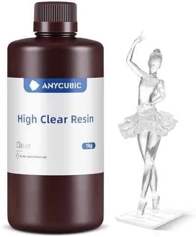 High clear transparent tough resin