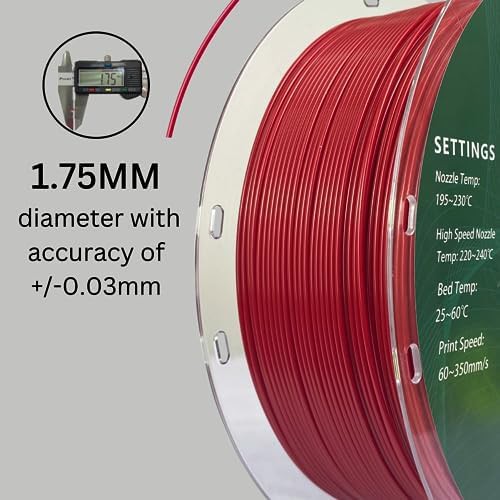 Black high speed PLA plus filament 1kg — photo 5
