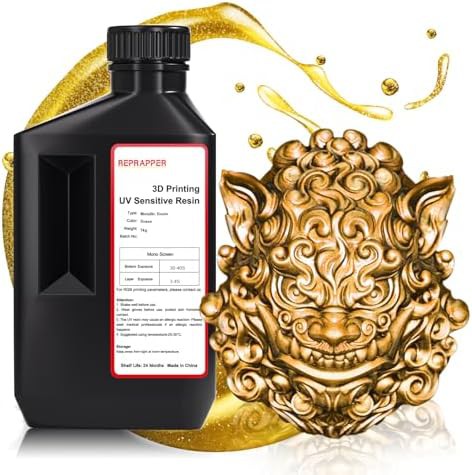 Brass metalshift fast curing resin