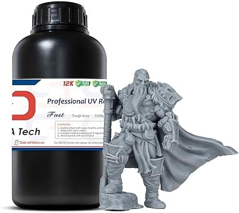 Durable tough grey ABS-like resin