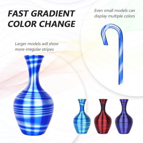 Silk rainbow four spool filament bundle — photo 3