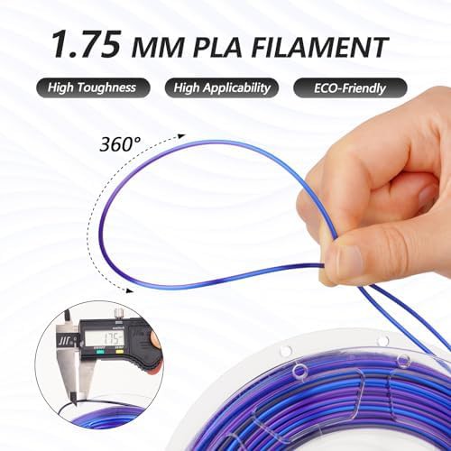 Silk rainbow four spool filament bundle — photo 4