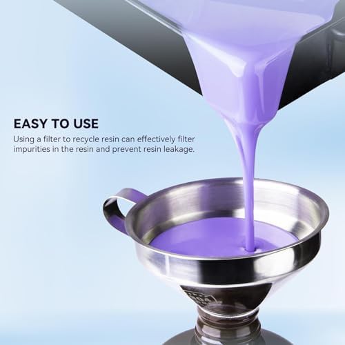 Stainless steel resin filter funnel — photo 3