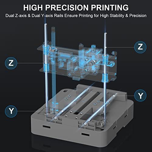 Mini PLA printer with LCD screen — photo 5