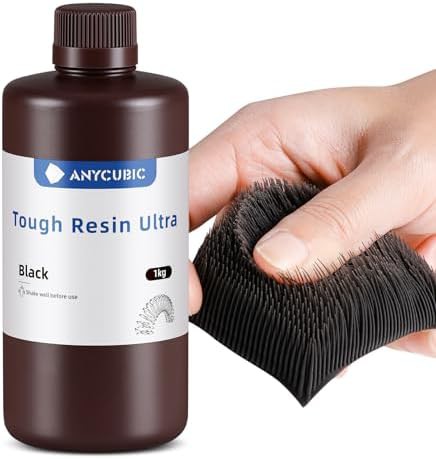 Black ultra tough impact resistant resin