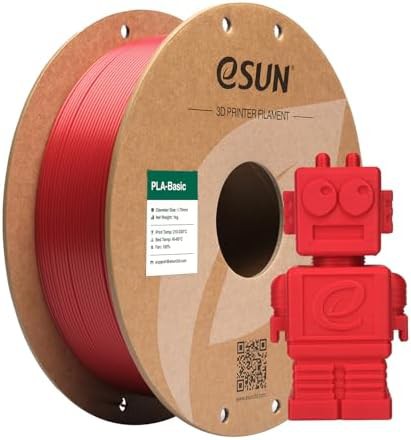 Fire engine red high speed PLA