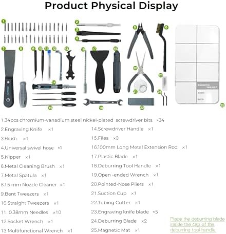 Seventy four piece 3d printing tool kit — photo 5