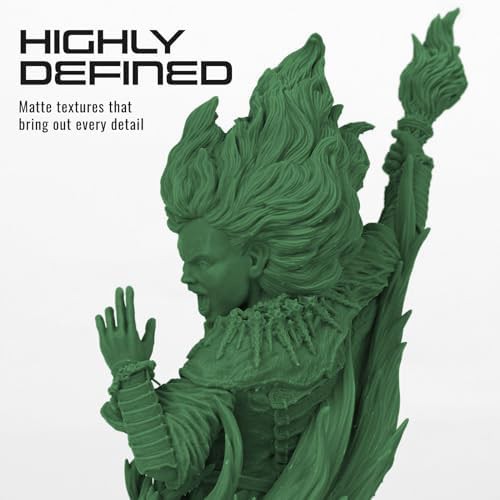 Green high precision resin for LCD printers — photo 5