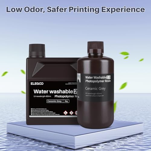 Gray water washable two kilogram resin — photo 5