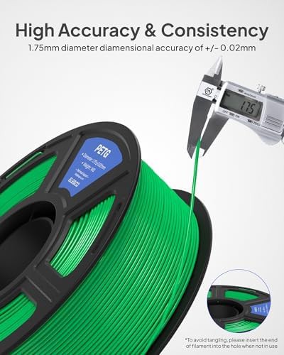 Black PETG filament one kilogram spool — photo 4