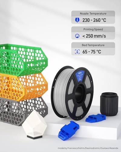 Black PETG filament one kilogram spool — photo 5