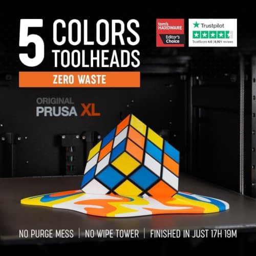 Large format five toolhead multi material printer — photo 5