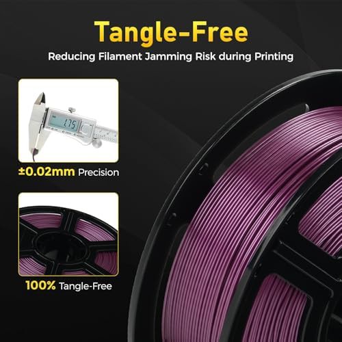 Metallic purple rapid PETG 1.75mm filament — photo 5