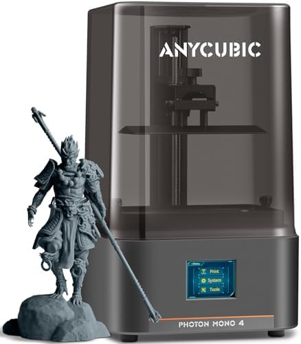 Resin printer with 10k mono LCD screen