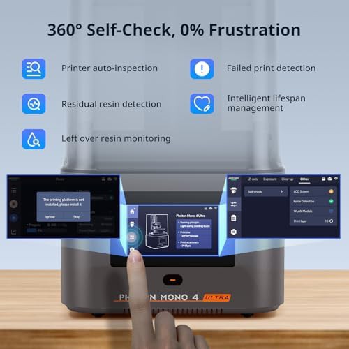 High speed resin printer with HD mono screen — photo 5