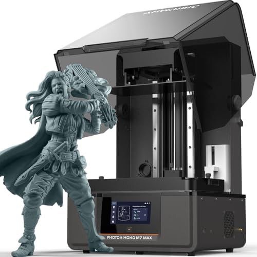 Large 7K resin printer with 13.6 inch screen