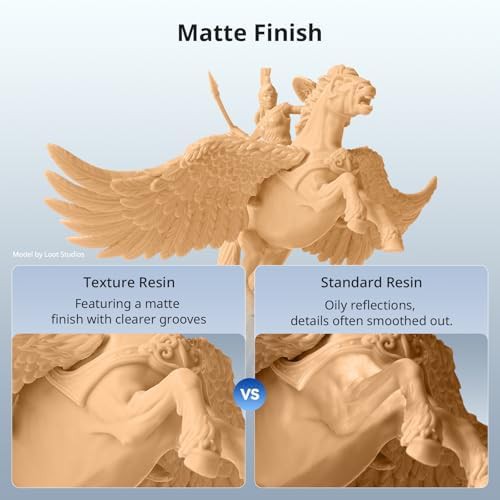 Beige matte finish 14k precision resin — photo 3