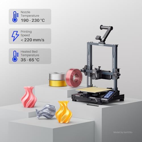 Silk PLA dual color blue green filament — photo 5