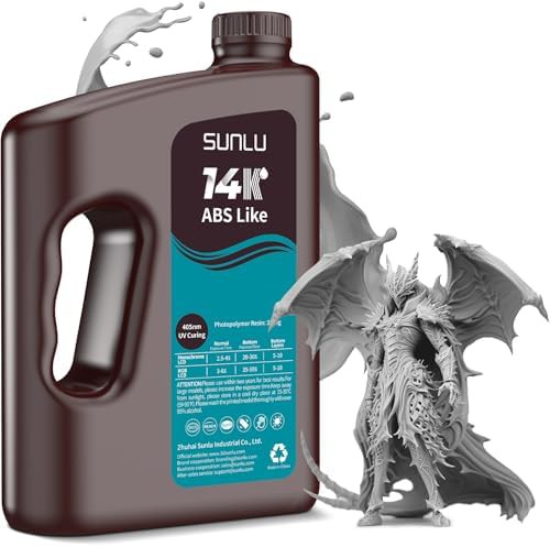 Grey 14k abs-like resin for miniatures