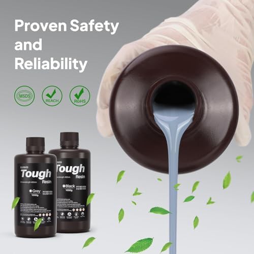 Black tough high elasticity resin — photo 5