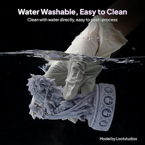 Ceramic grey water washable abs like resin — photo 3