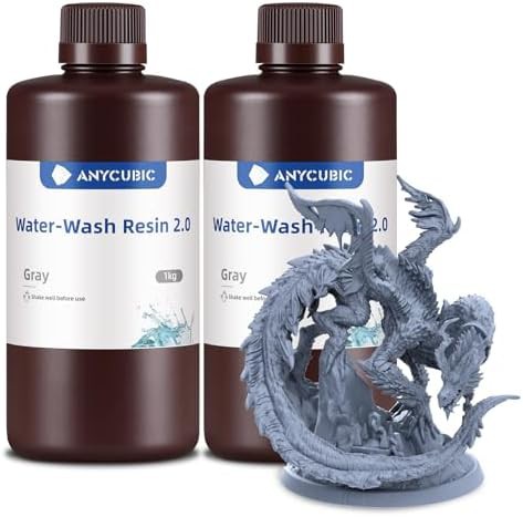 Grey water washable resin two pack