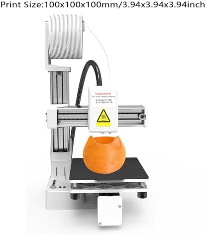 White compact printer for educational projects — photo 4