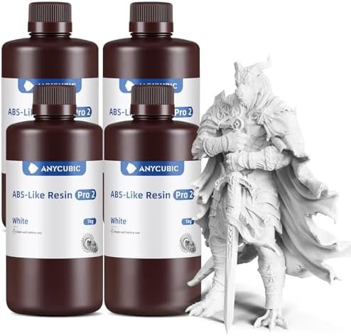 White abs-like pro 2 resin bundle