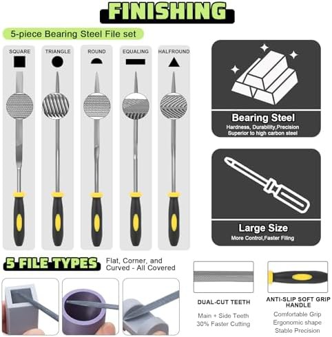 Thirty four piece cleaning and finishing kit — photo 5