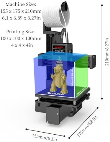 Fast heating mini printer for TPU — photo 3