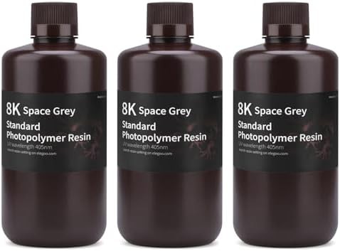 Space grey eight k standard resin