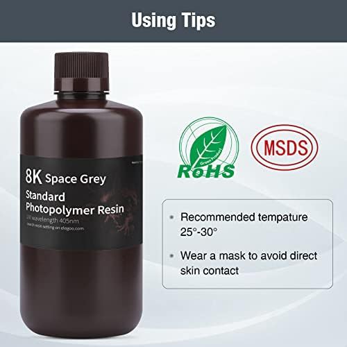 Space grey eight k standard resin — photo 4