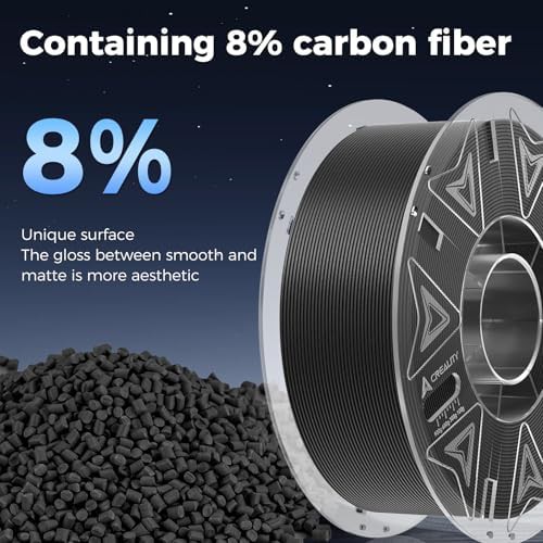 Black petg carbon fiber 1.75mm filament — photo 3