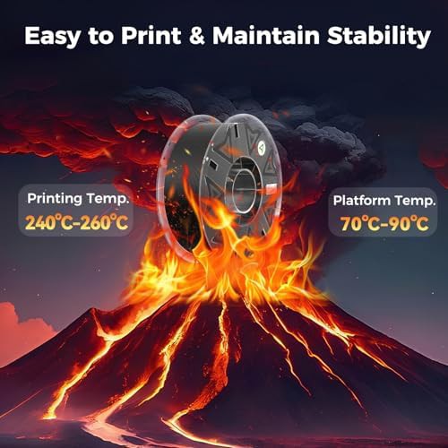 Black petg carbon fiber 1.75mm filament — photo 4