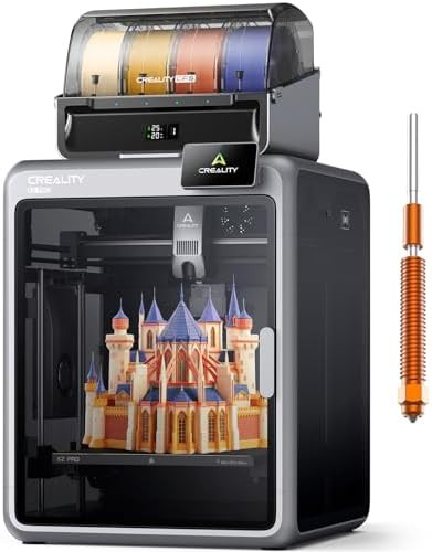 Large multicolor printer with active heating