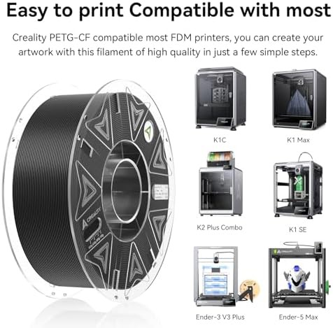 Hyper PETG-CF black carbon fiber filament — photo 4
